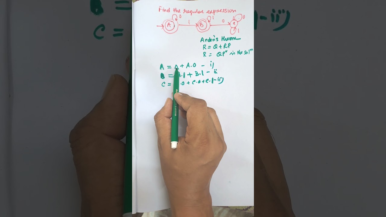 Master Arden's Theorem: Convert Automata to Regular Expressions Easily ✨