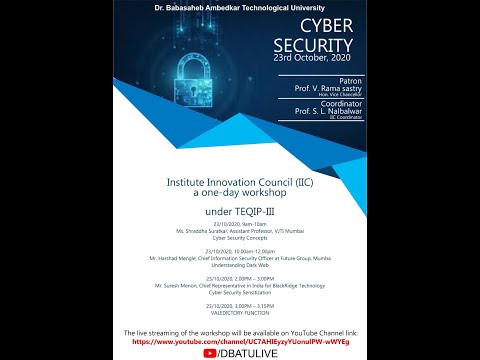 Workshop on Cyber Security