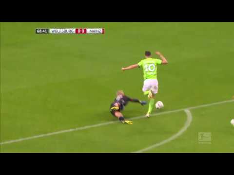 ไฮไลท์โวล์ฟสบวร์ก 0-0 ไมนซ์ 05บุนเดสลีกา 2016-17 นัดที่6