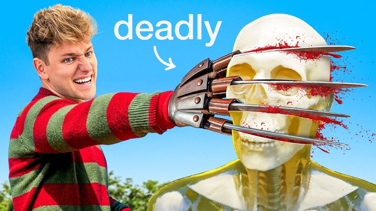 Real-Life Tests of Horror Movie Weapons πͺ