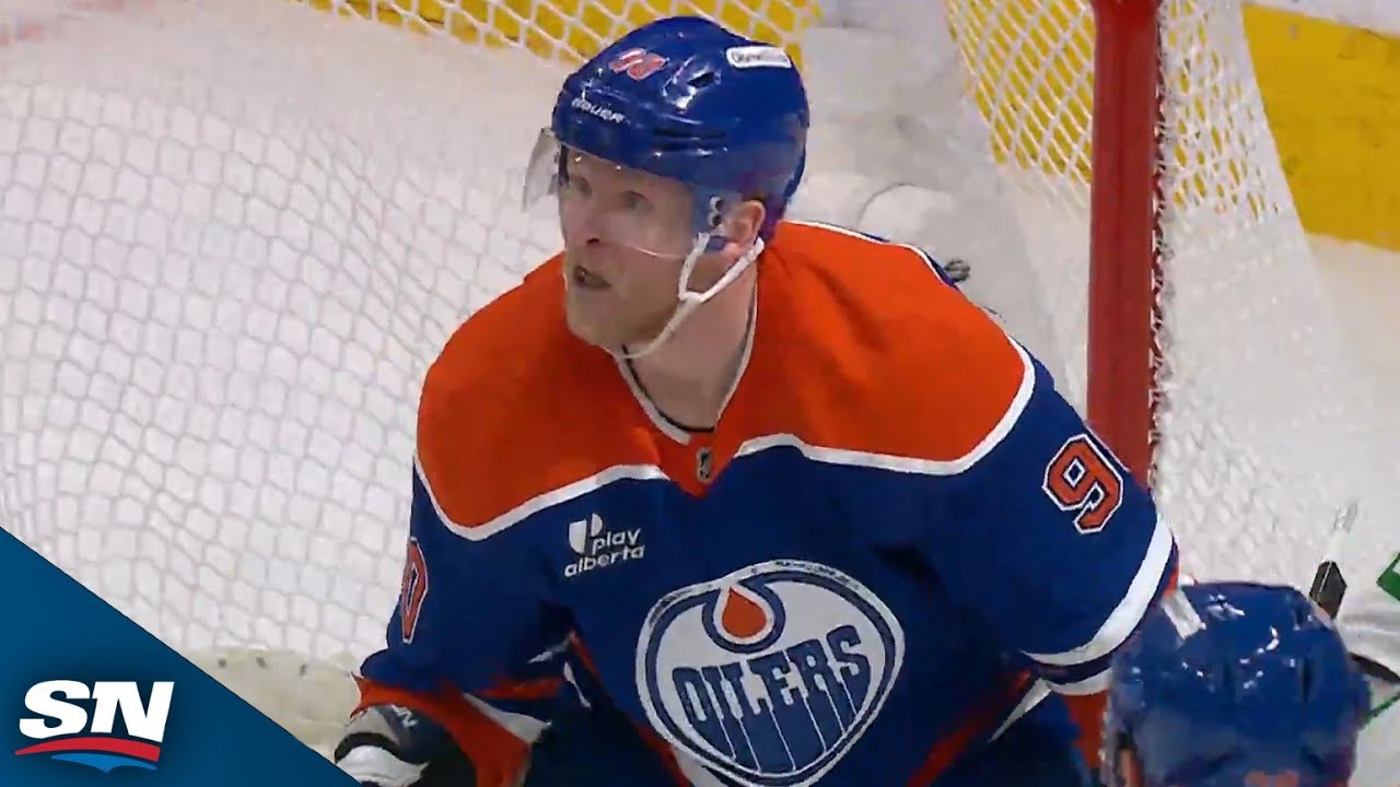Oilers' Nugent-Hopkins Assists Perry in Key Play 🏒