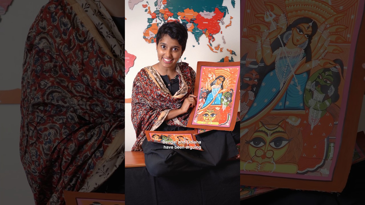 Most beautiful Indian Painting - Pattachitra from Bengal and Odisha