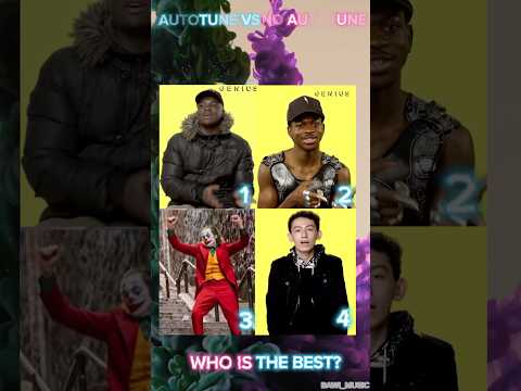 AUTOTUNE vs No AUTOTUNE | Who is the best? | #shorts #tiktokviral #popularmusic | Bawi_Music