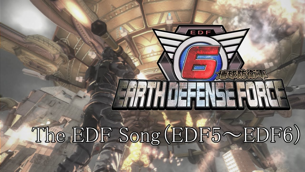 EDF6 The EDF Song (English Version) 🎶 | Full Lyrics & BGM Included