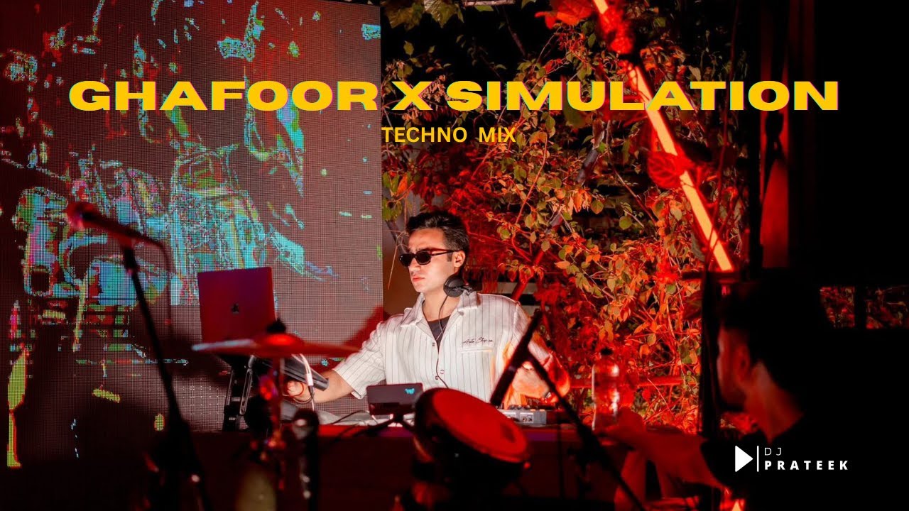 GHAFOOR x SIMULATION TECHNO MIX | The Ba***ds Of Bollywood | Aryan K DJ Prateek Edit Bollytech 2025