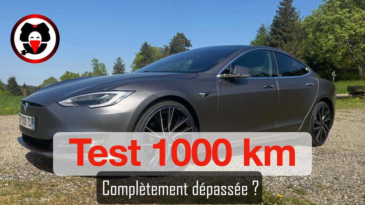1000 km avec une Model S de 8 ans 🚗