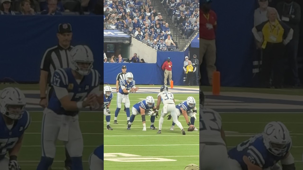 Daniel Jones Connects with Alec Pierce for a Huge First Down! π