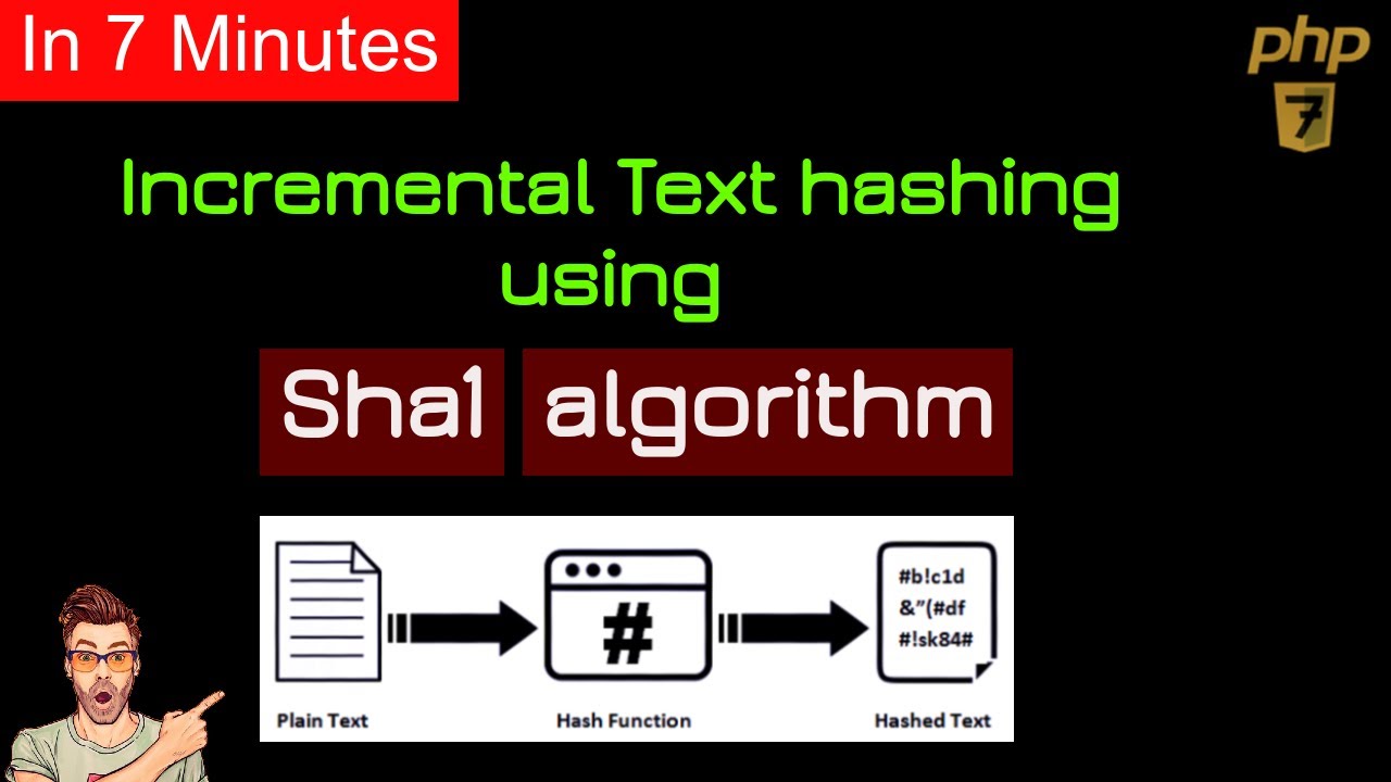 Incremental SHA1 Hashing to Generate 40-Bit Hash in PHP