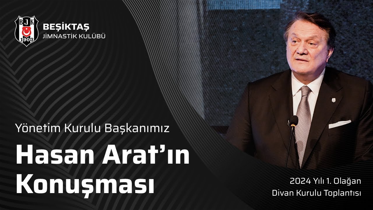 Başkan Hasan Arat'tan 2024 Yılı 1. Olağan Divan Kurulu Toplantısı 🔴