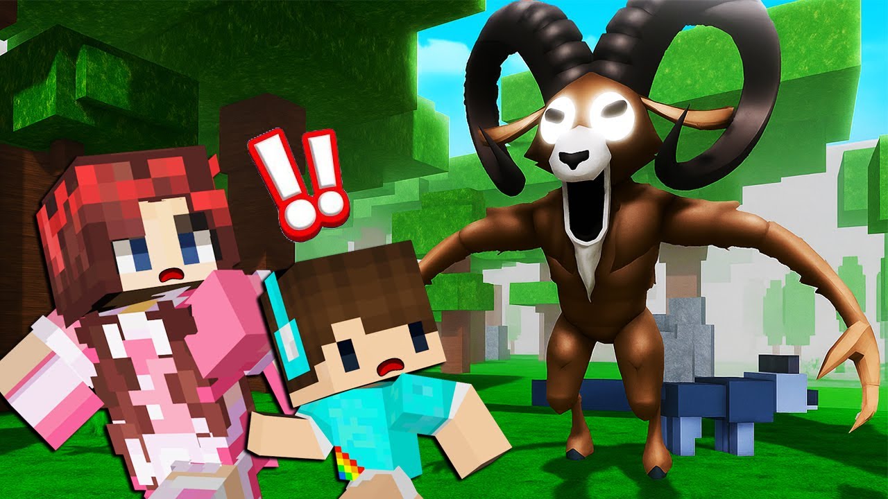 Bocil Camping Diserang Kambing 🐐 - 99 Nights in the Forest