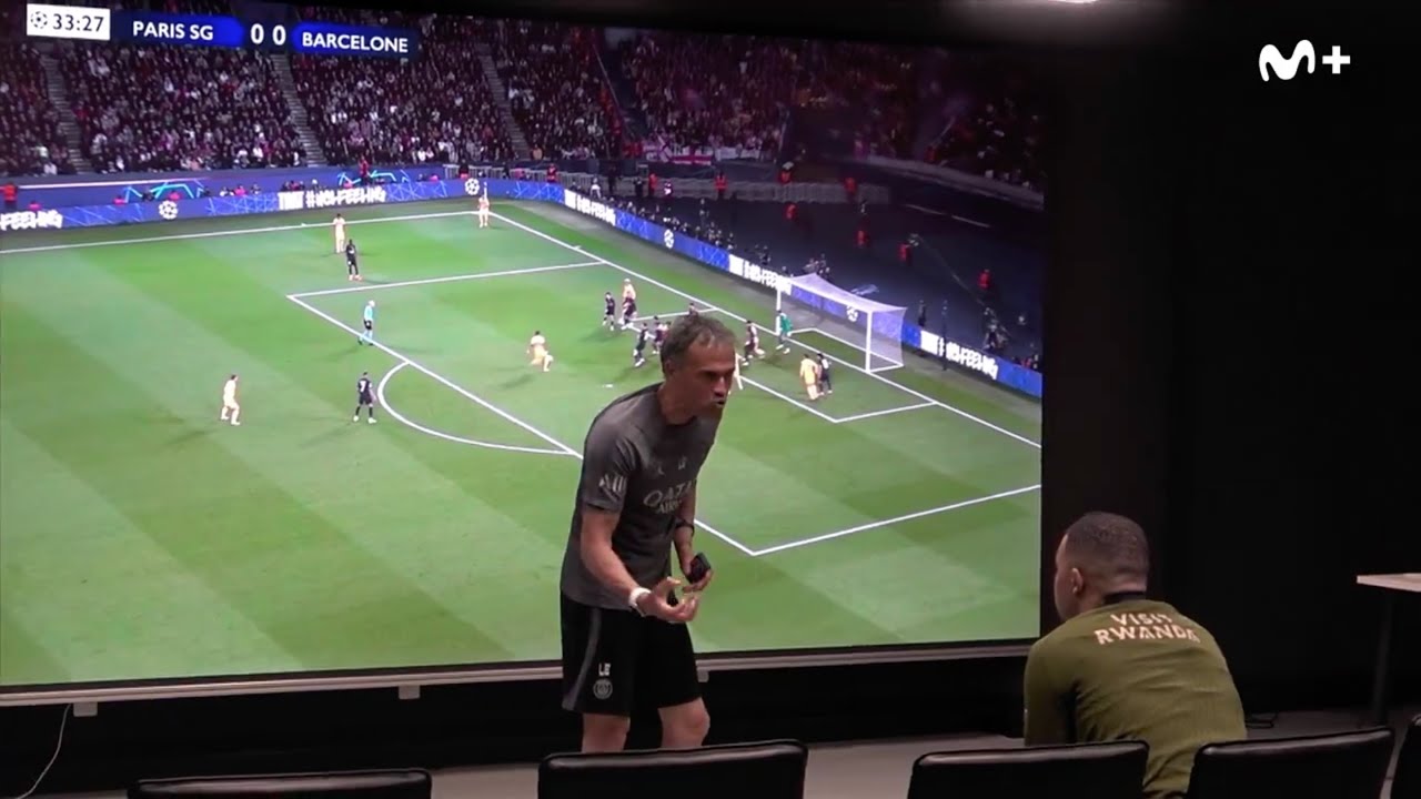 Luis Enrique conseille Mbappé pour la défense ⚽