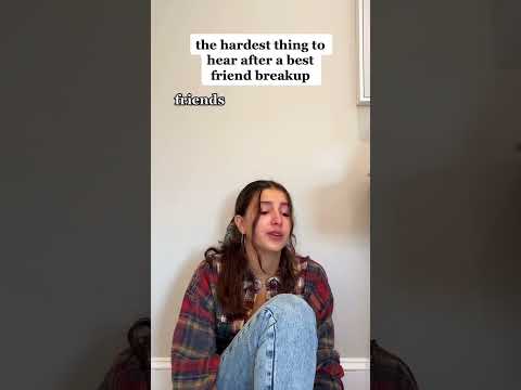 the hardest thing to hear after a best friend breakup 💔 #shorts #sadsong #exfriends #jordanabryant