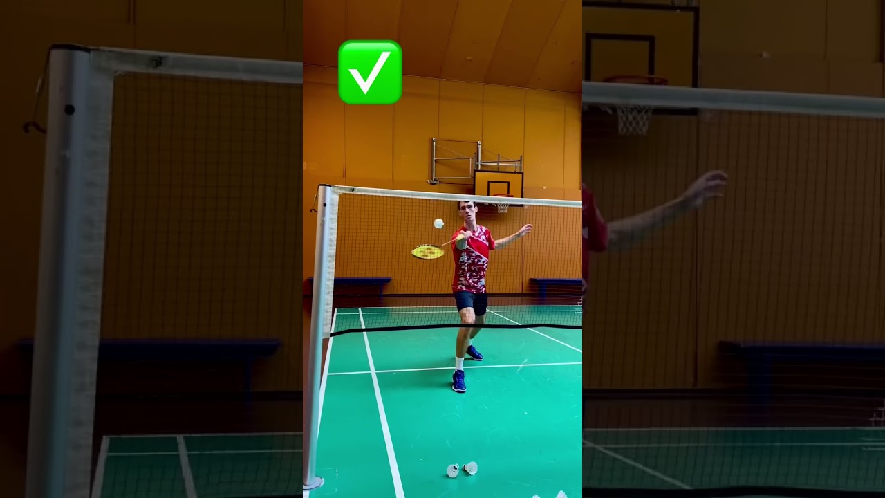 Badminton: Master Forehand Net Drop β
β