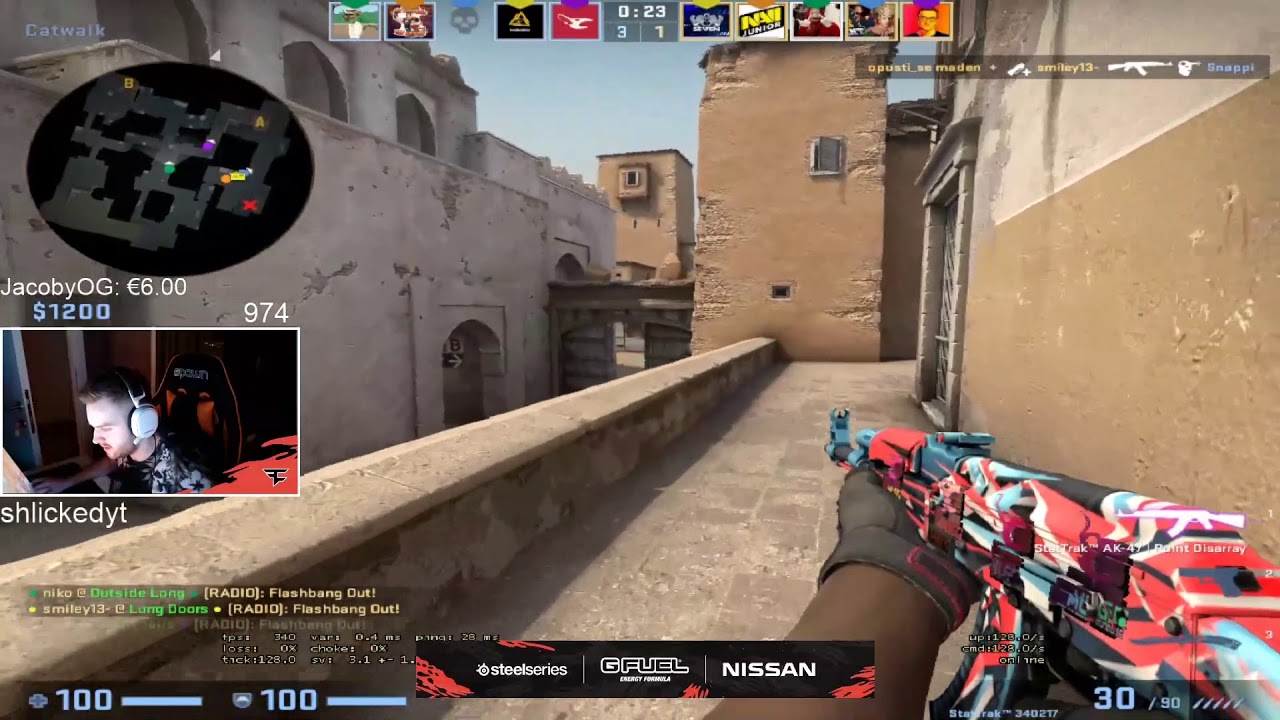 NiKO vs S1MPLE | NiKO's 32 Frag FPL Match 🎮