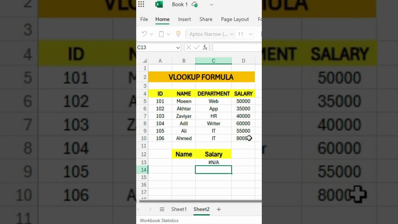 Master VLOOKUP in Excel: Quick & Easy Data Retrieval Tips π