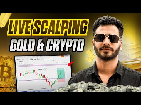 Live Crypto and Gold Scalping Trading | 5 NOVEMBER | #goldtrading #cryptotrading #bitcoin