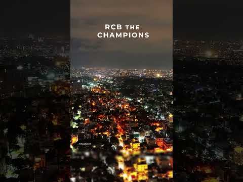 RCB the Champions! 🏆🥇 IPL 2025 | Bengaluru