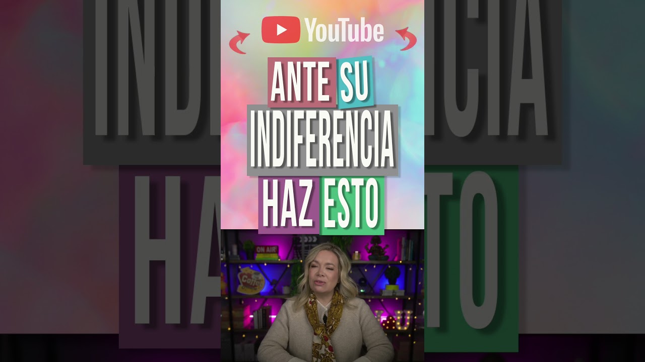 ¿Qué hacer si tu pareja muestra indiferencia? 💬