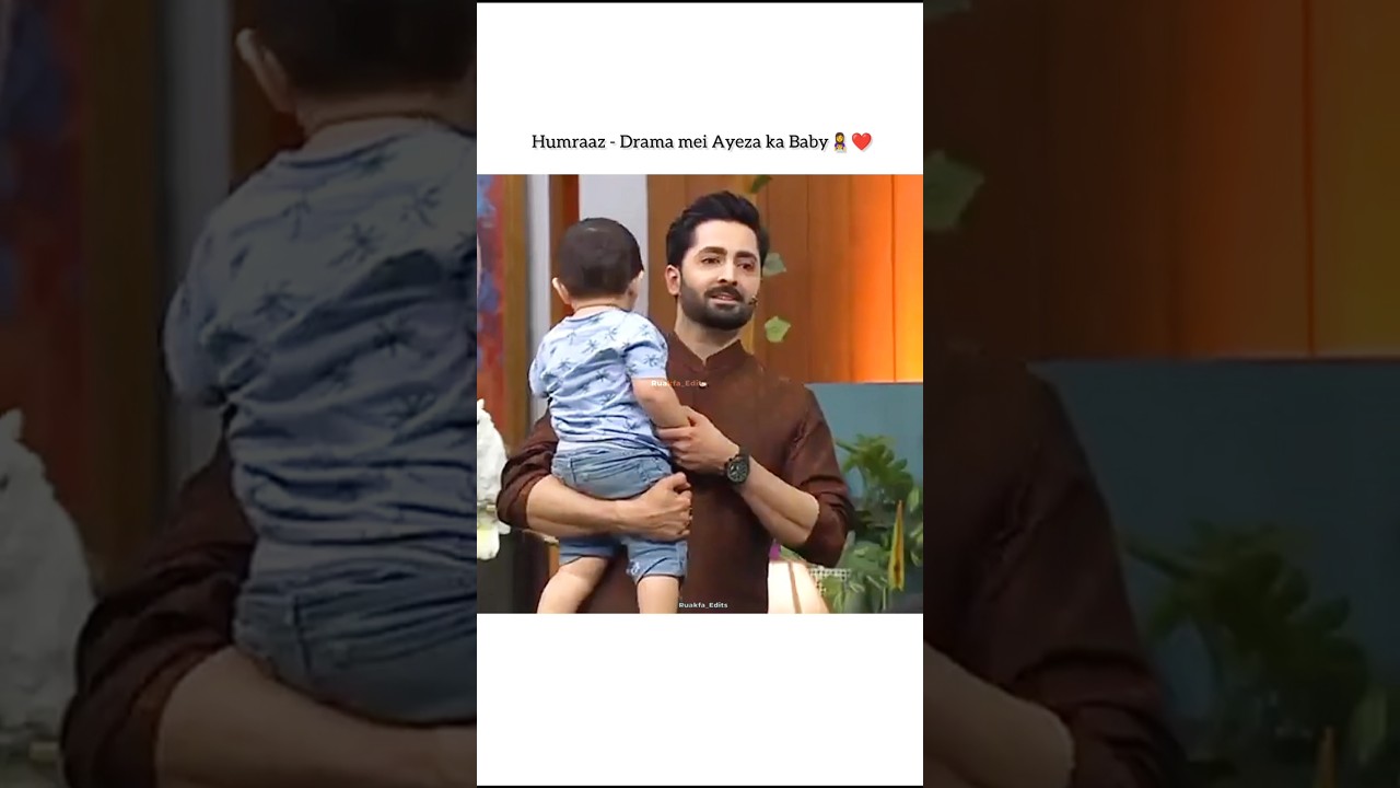 Ayeza's Baby in Humraaz Drama