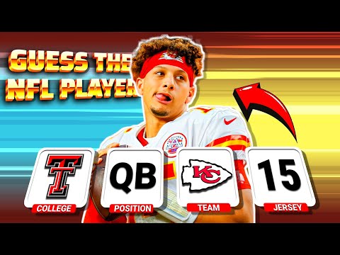 Guess the NFL Player in 4 Clues! | NFL Quiz Challenge