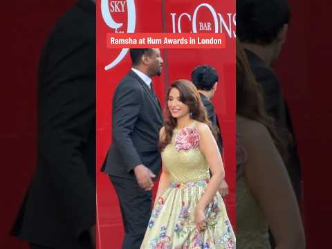 Mere Mehboob | Ramsha Khan | Khushal Khan | Hum Awards London