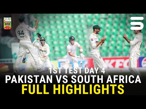 Full Highlights | Pakistan vs South Africa Test Series 2025 | 1st Test Day 4 | PCB | M3U1U