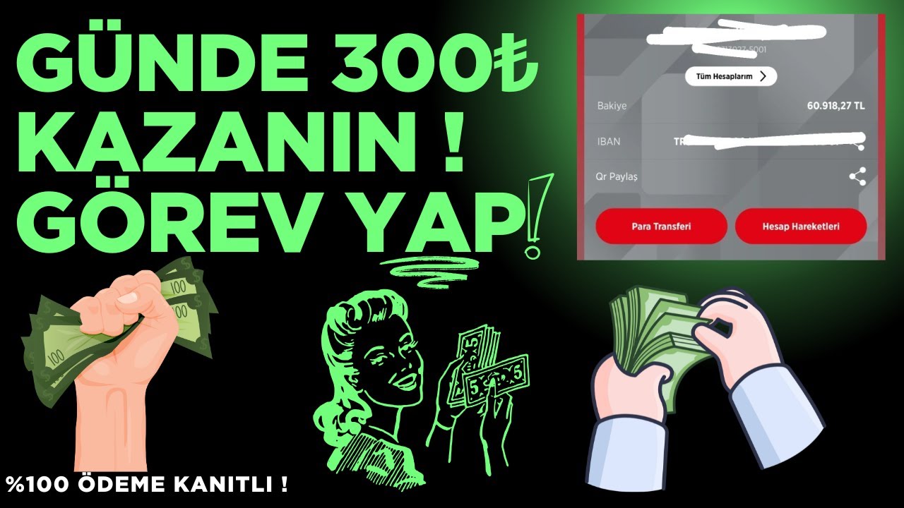 Günde ₺300 Kazan! Görevlerle İnternetten Para
