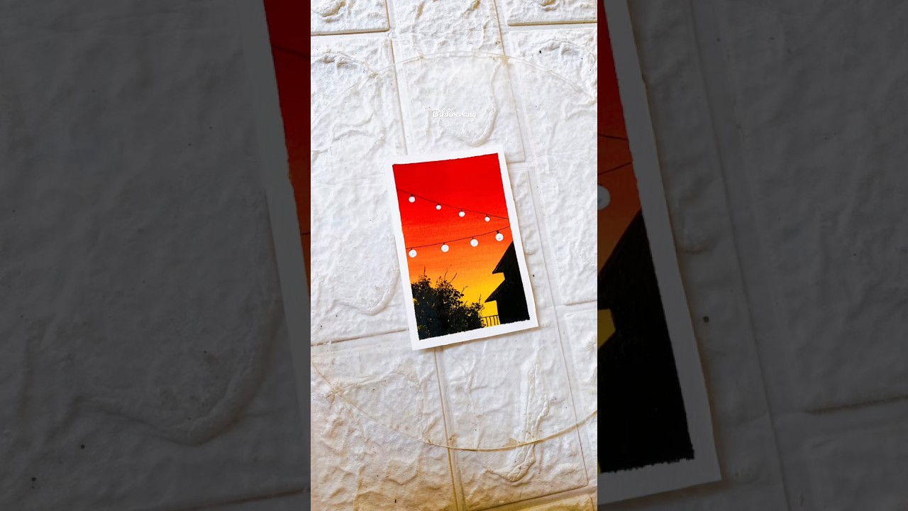 Vibrant Poster Colour Painting 🎨