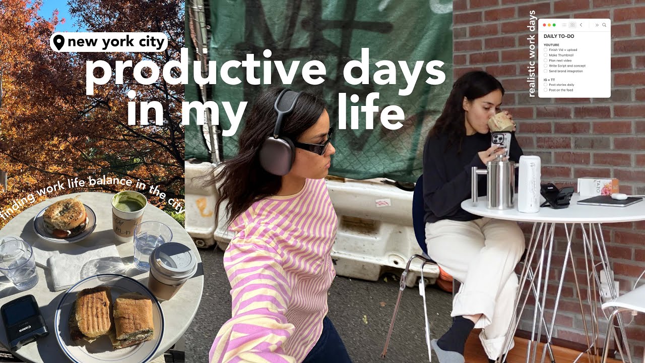 Maximize Your Productive Days in NYC & Achieve Work-Life Balance ✨