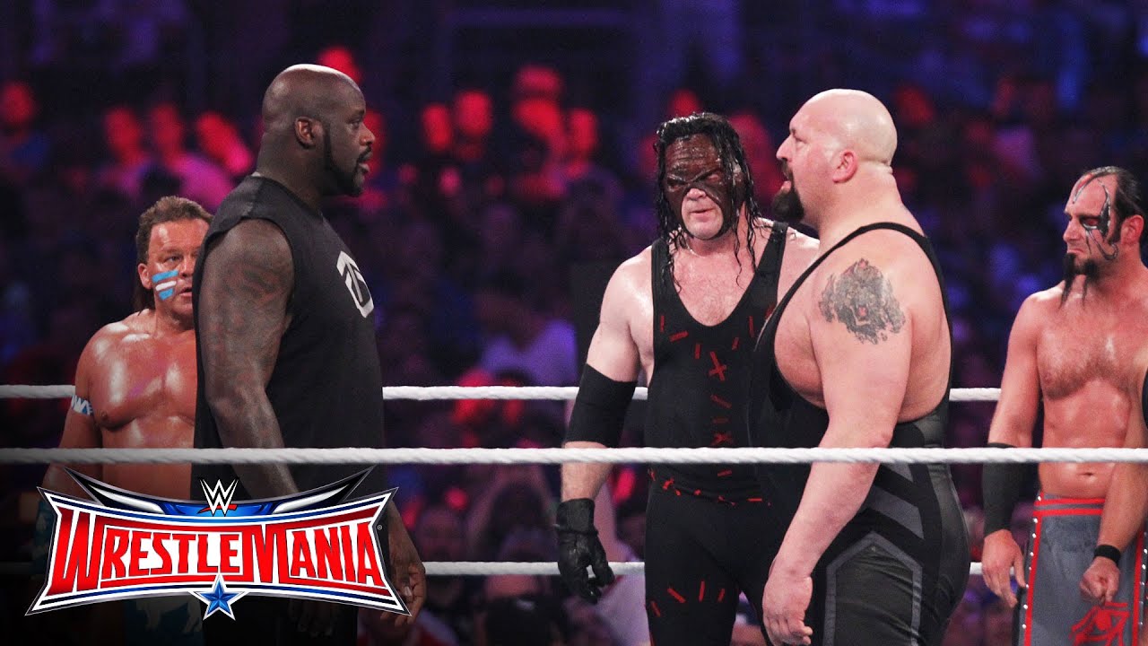Shaquille O'Neal Shocks at WrestleMania 32 🏆