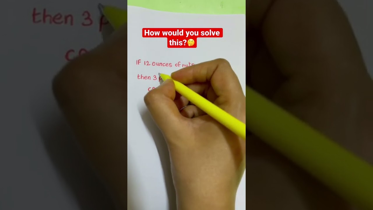 How would you solve this?๐ค #math #youtube #mathtrick #shorts #learning #youtubeshorts #tutor