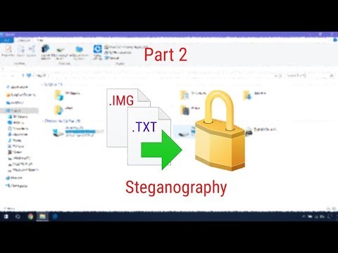 How to hide/embed data in an image with password (Steganography)