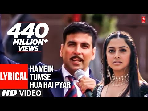 Lyrical: Hamein Tumse Hua Hai Pyar |Alka Y|Udit N|Anu Malik|Sameer|Akshay Kumar,Divya Khosla Kumar