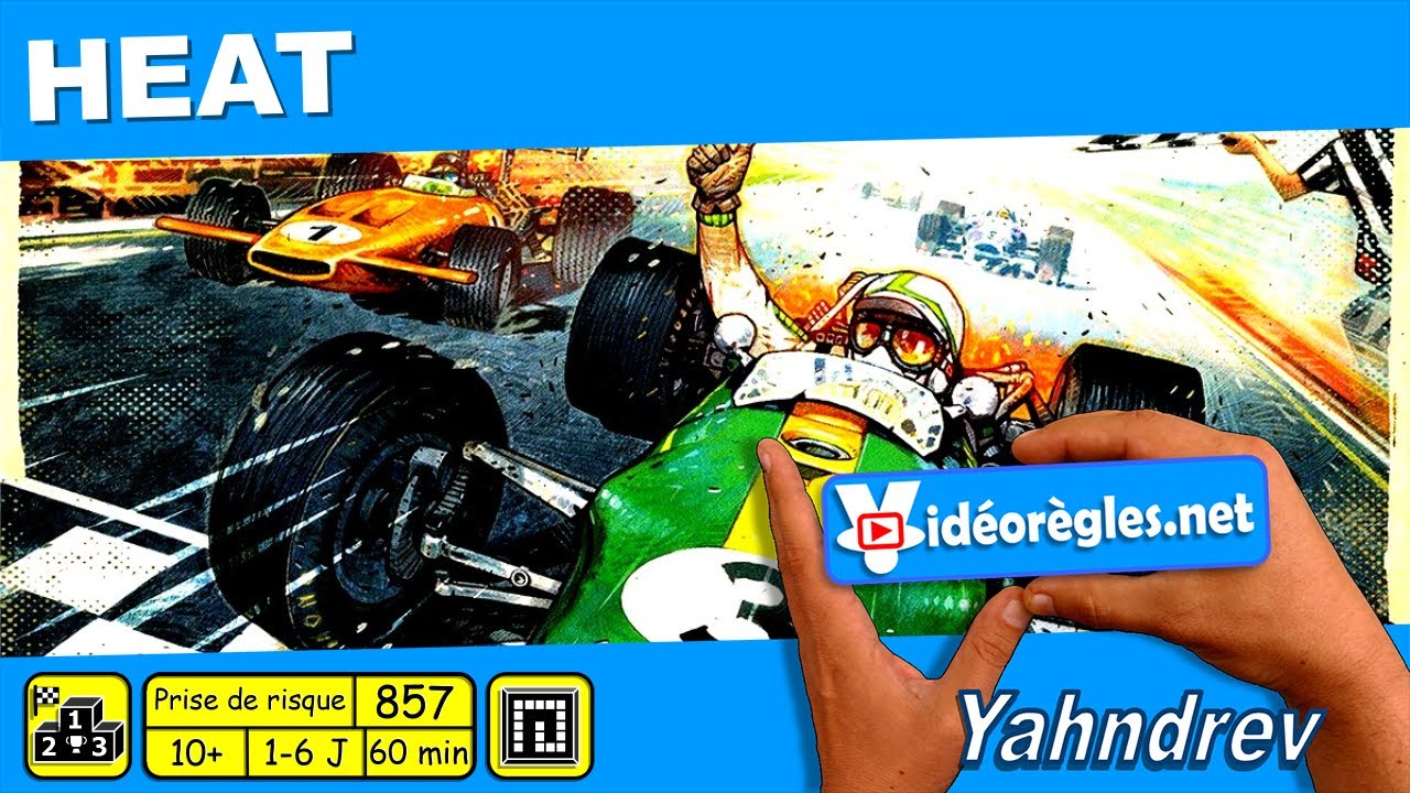 Vidéorègle du Jeu de Société 'HEAT' par Yahndrev 🎲