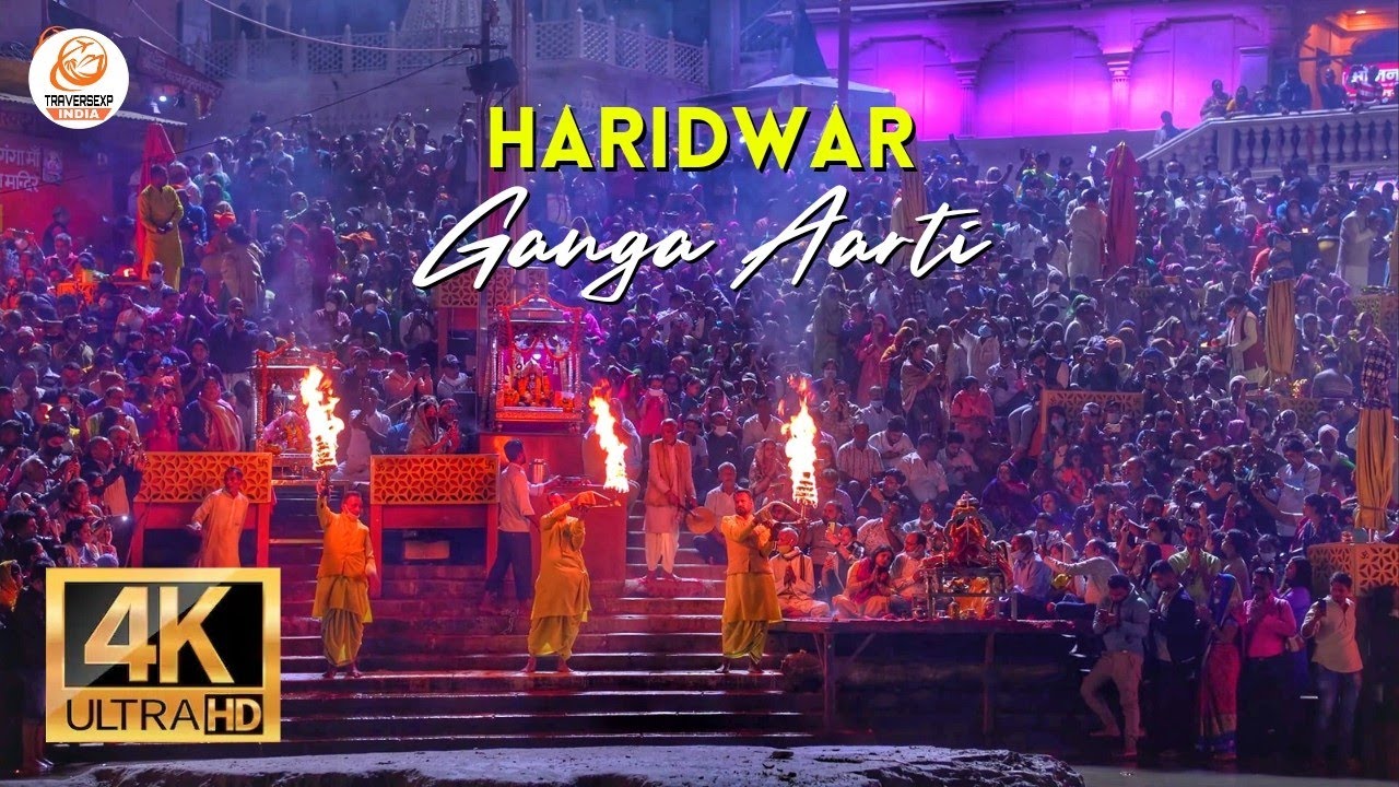 Haridwar Ganga Aarti at Har Ki Pauri | 4K UHD