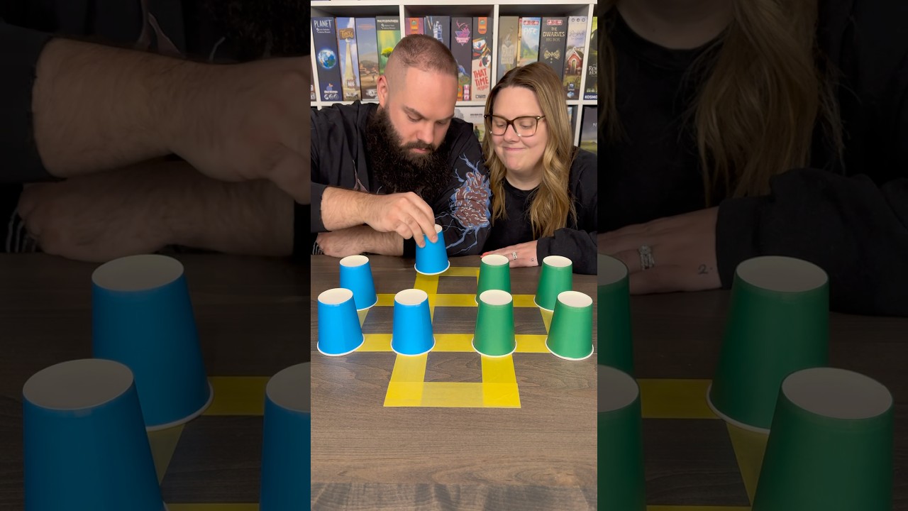 DIY Board Game: Play 4 Moves with Us! 🎲