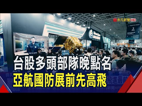 國防展前先熱身 無人機亞航.雷虎飛進最前線  地緣風險下全球軍備競賽! 軍工股長線潛力強｜非凡財經新聞｜20250804