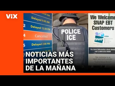 Lo mejor de Noticias Univision de la mañana | viernes 7 de noviembre de 2025