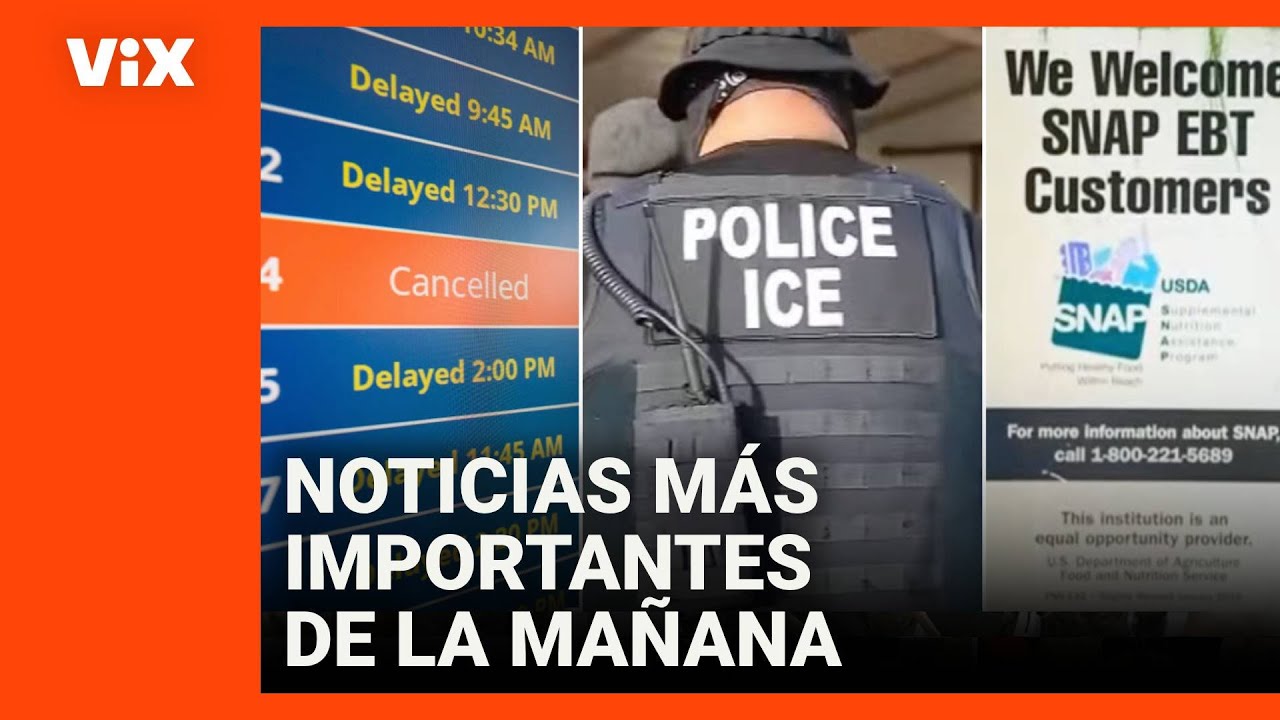 Resumen de Noticias Univision Mañana | Viernes 7 de Noviembre 2025 ✈️