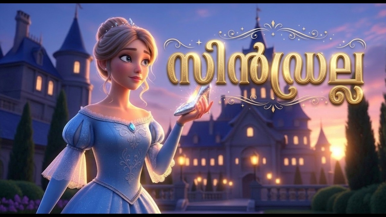 സിൻഡ്രല്ല | Cinderella Malayalam | A Magical Fairytale Story 👑✨