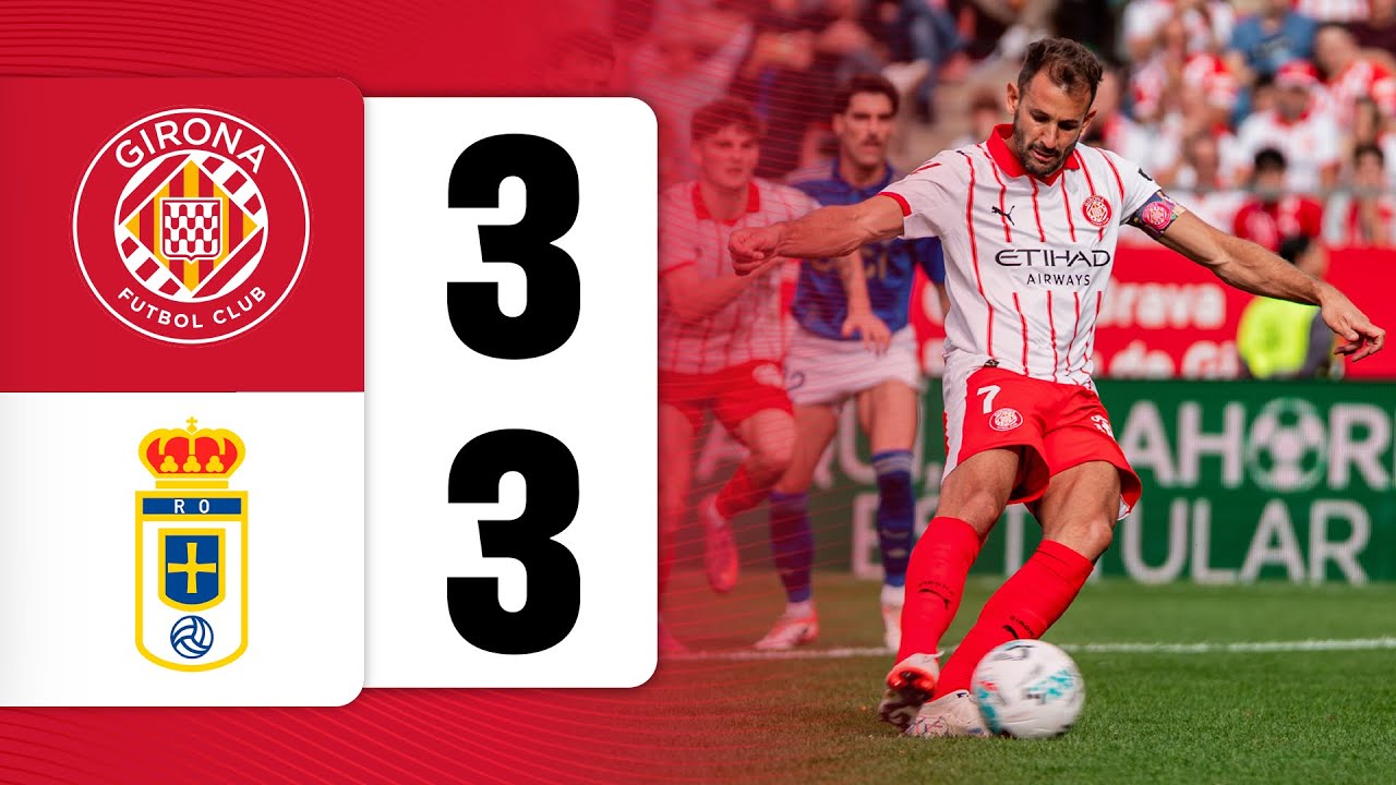 GIRONA FC 3-3 REAL OVIEDO | LaLiga EA Sports 2025/26 J10