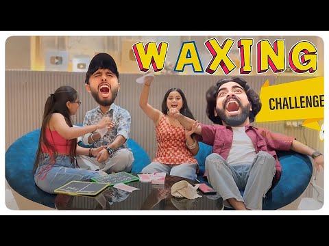 Waxing challenge ๐ซข #vlogs #sejalgabavlogs #waxing