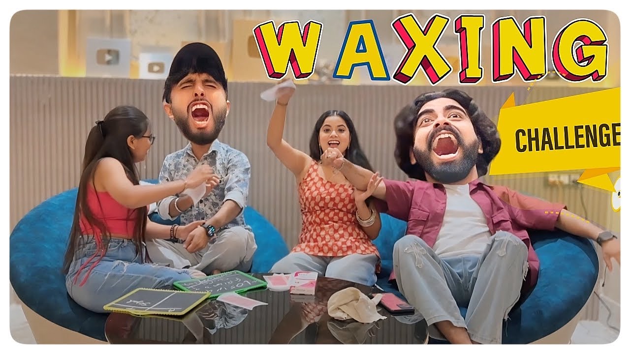 Epic Waxing Challenge with Friends! 😅 #Vlogs #SejalGabaVlogs