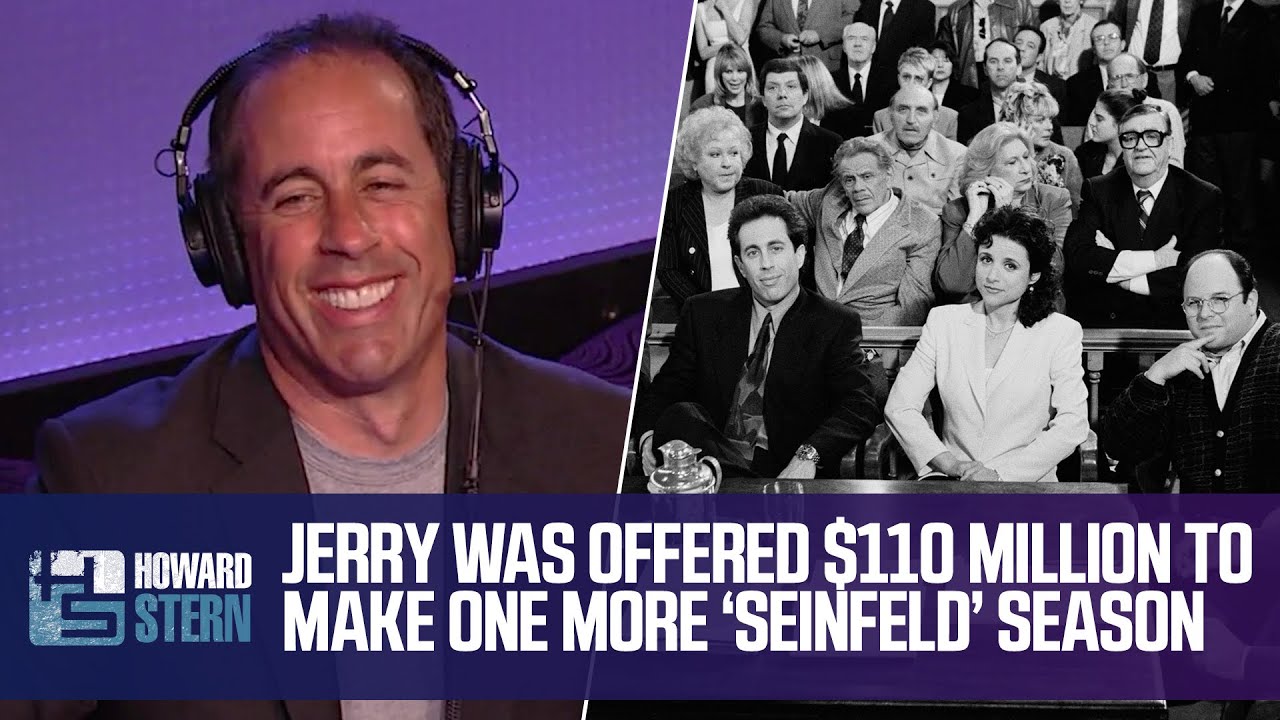 Jerry Seinfeld Turned Down $110M for More “Seinfeld”