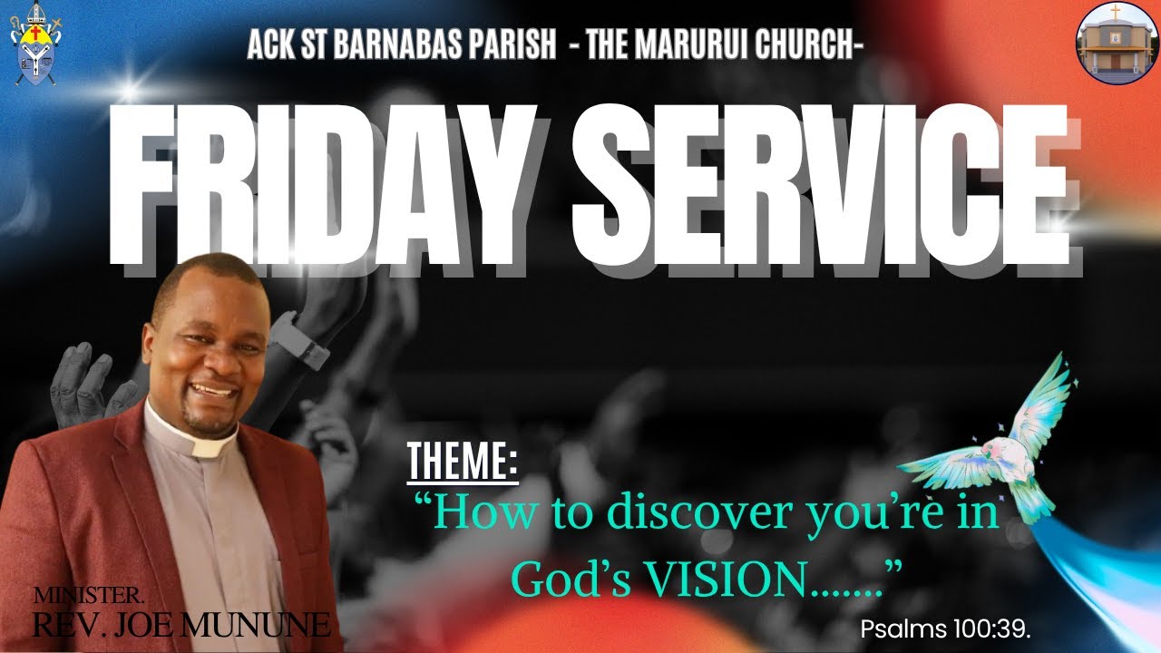 Join Us for Friday Service at Ack St Barnabas Parish on Oct 31st! ✨