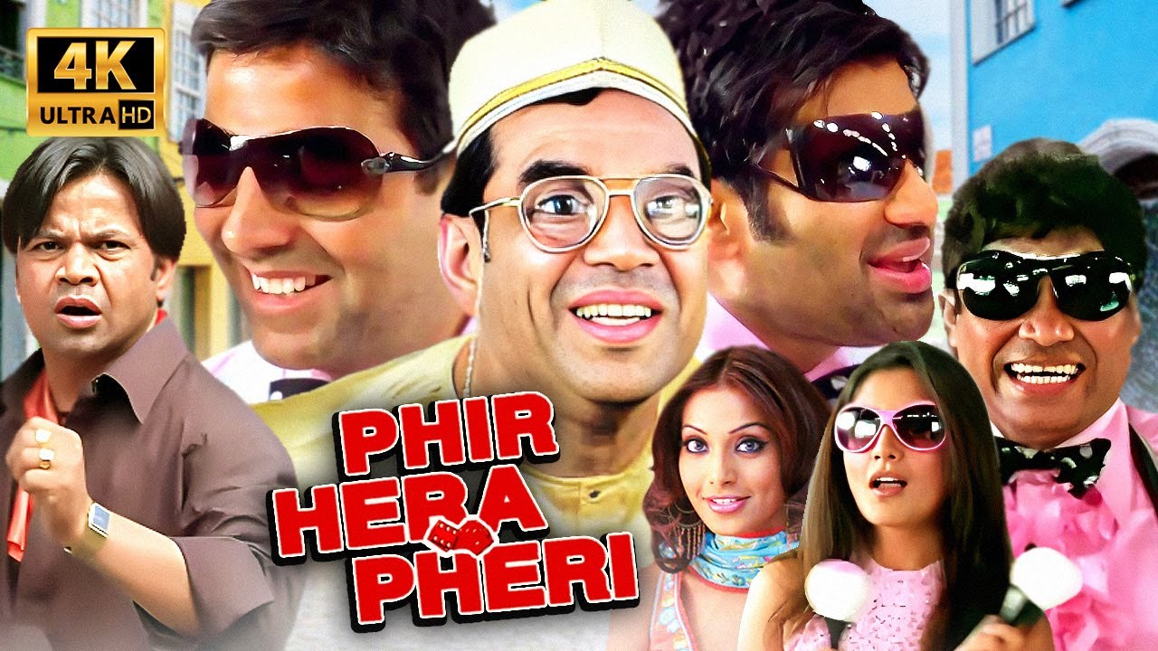 Phir Hera Pheri (2006) Full Movie 4K UHD | Akshay Kumar, Paresh Rawal, Suniel Shetty, Rajpal Yadav