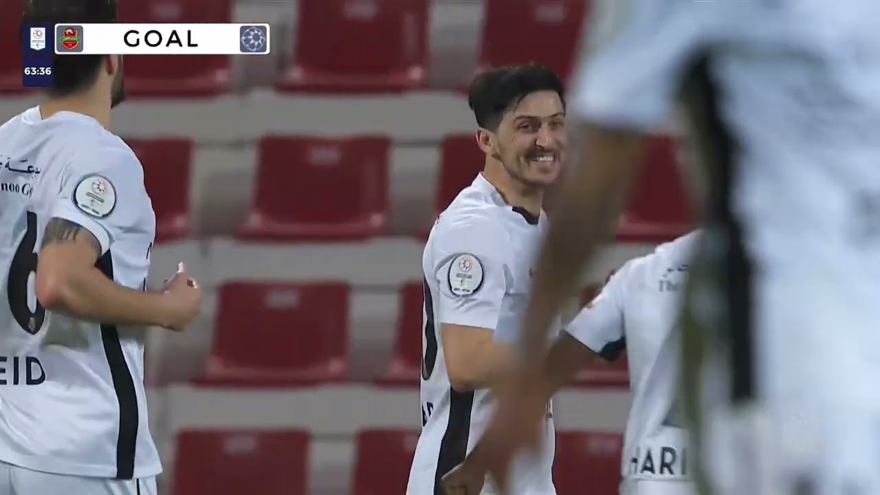 ملخص وأهداف مباراة شباب الأهلي وخورفكان في دوري أدنوك 🏆