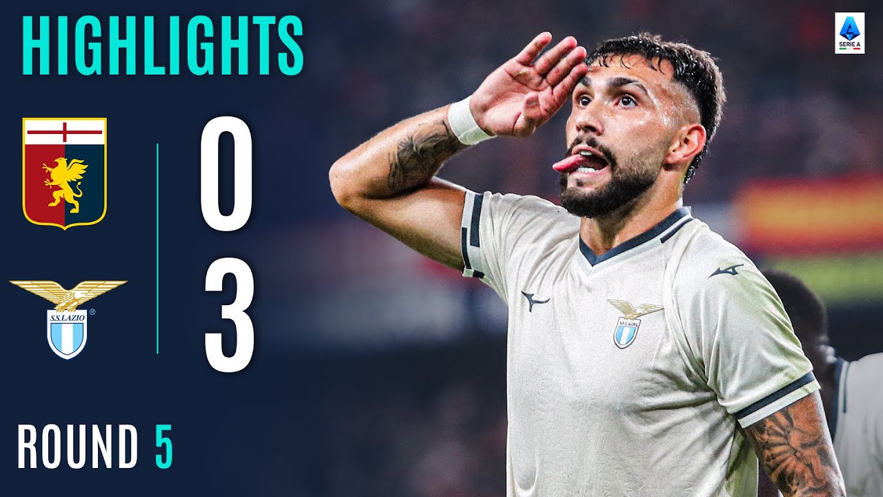 Lazio Wins 3-0 at Genoa | Serie A 2025/26 ⚽