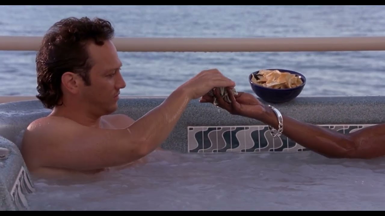 Hot Tub Nacho Chips Scene - Deuce Bigalow