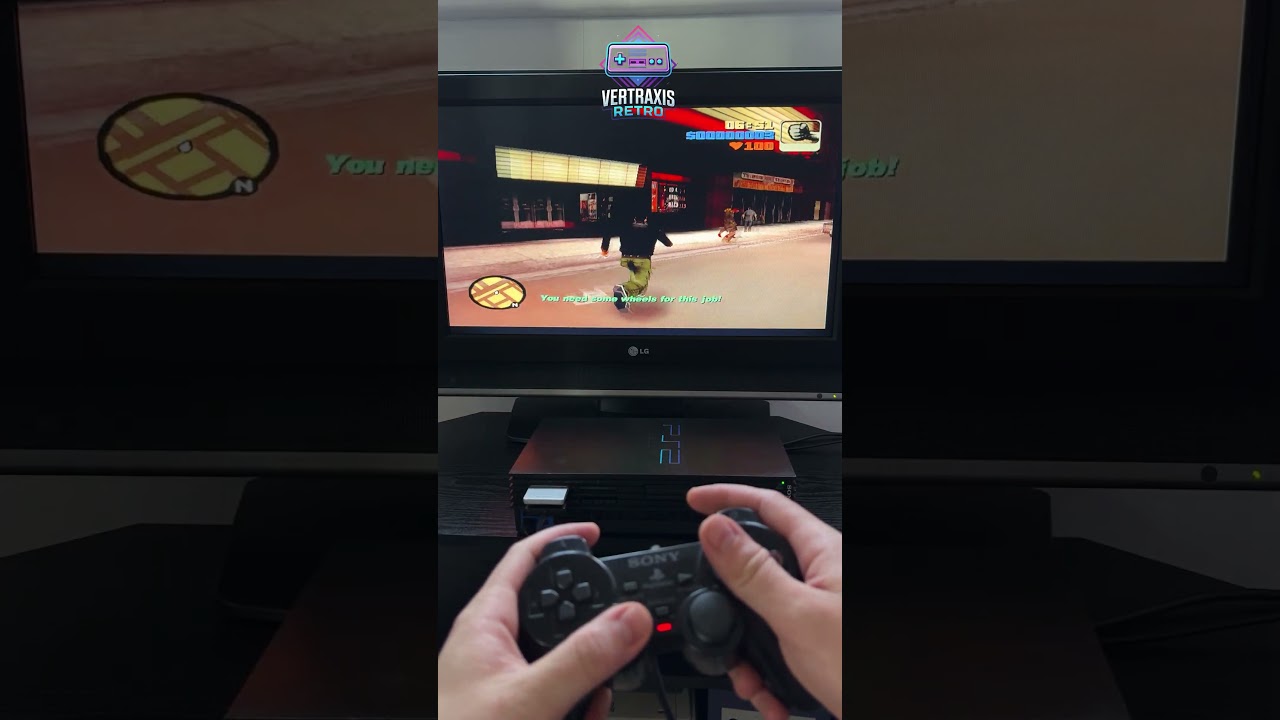 GTA 3 on PS2 – The Game That Started It All in 3D! 🕶️🚕 #GTA3 #playstation2